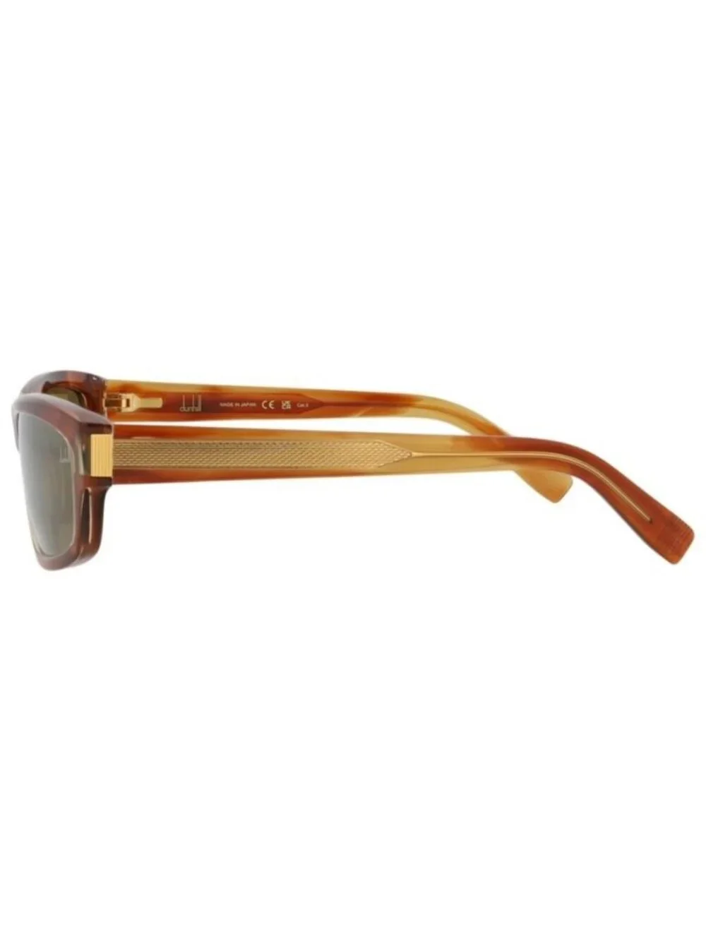 New Dunhill Mens Square/Rectangle Havana Havana Bronze Fashion Designer Sunglass